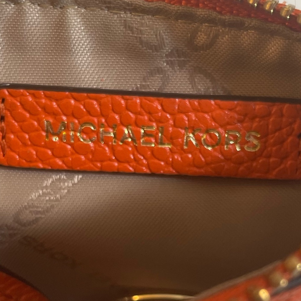 Michael Kors leather coin purse